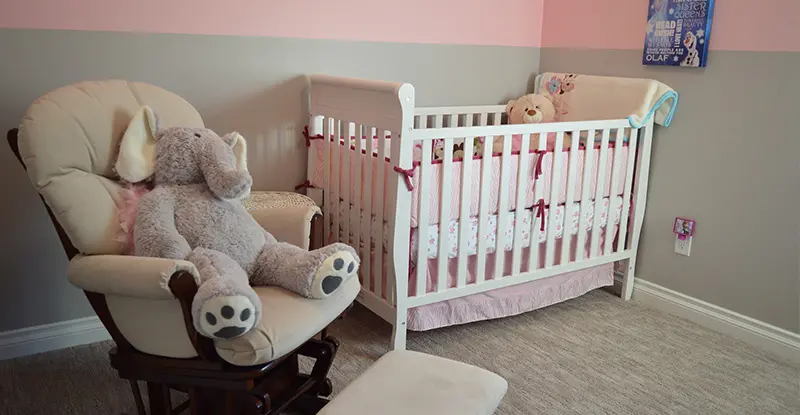 Désinfecter la chambre de bébé