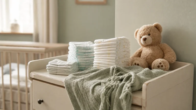 Couches pour bébé première année