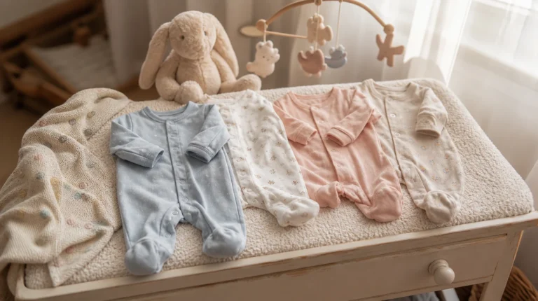 Combien de pyjamas prévoir pour un bébé ? Conseils pour des nuits sereines 1 Quantité de pyjamas à prévoir